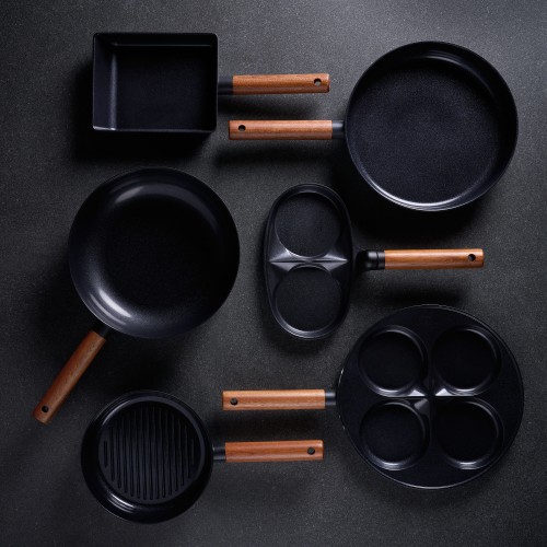 Truecook IH Ceramic Black Premium Pans 7 type