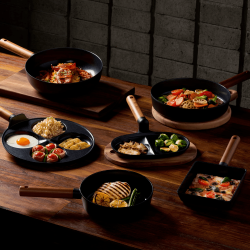 Truecook IH Ceramic Black Premium Pans 7 type